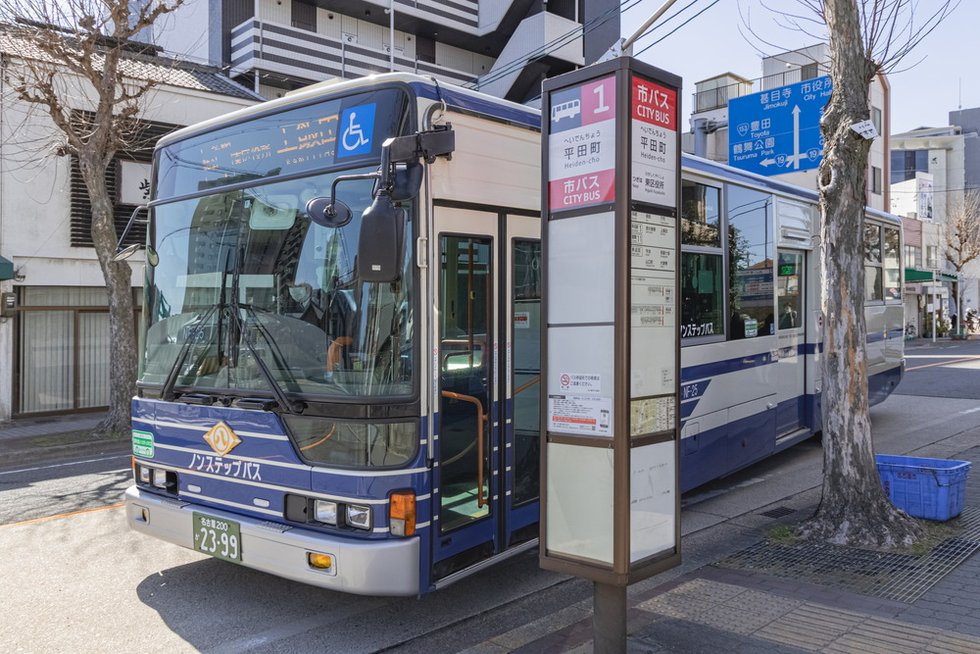 名古屋市営バス「平田町（1番）」停