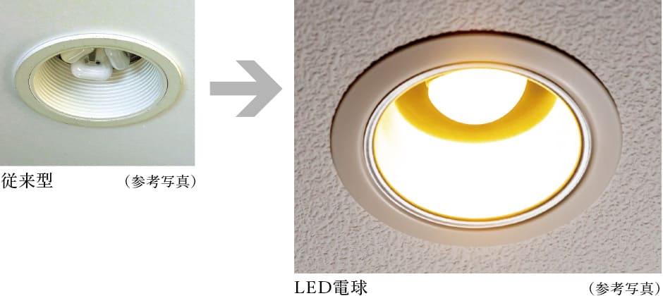 LEDダウンライト照明